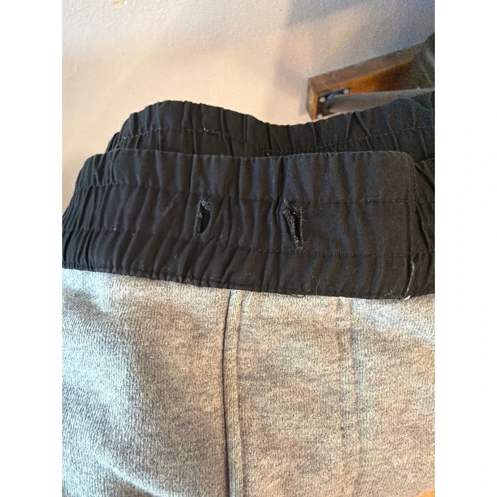 Fear of God Essentials Sweatpants Mens‎ Med Grey Ankle Zip Joggers FOG